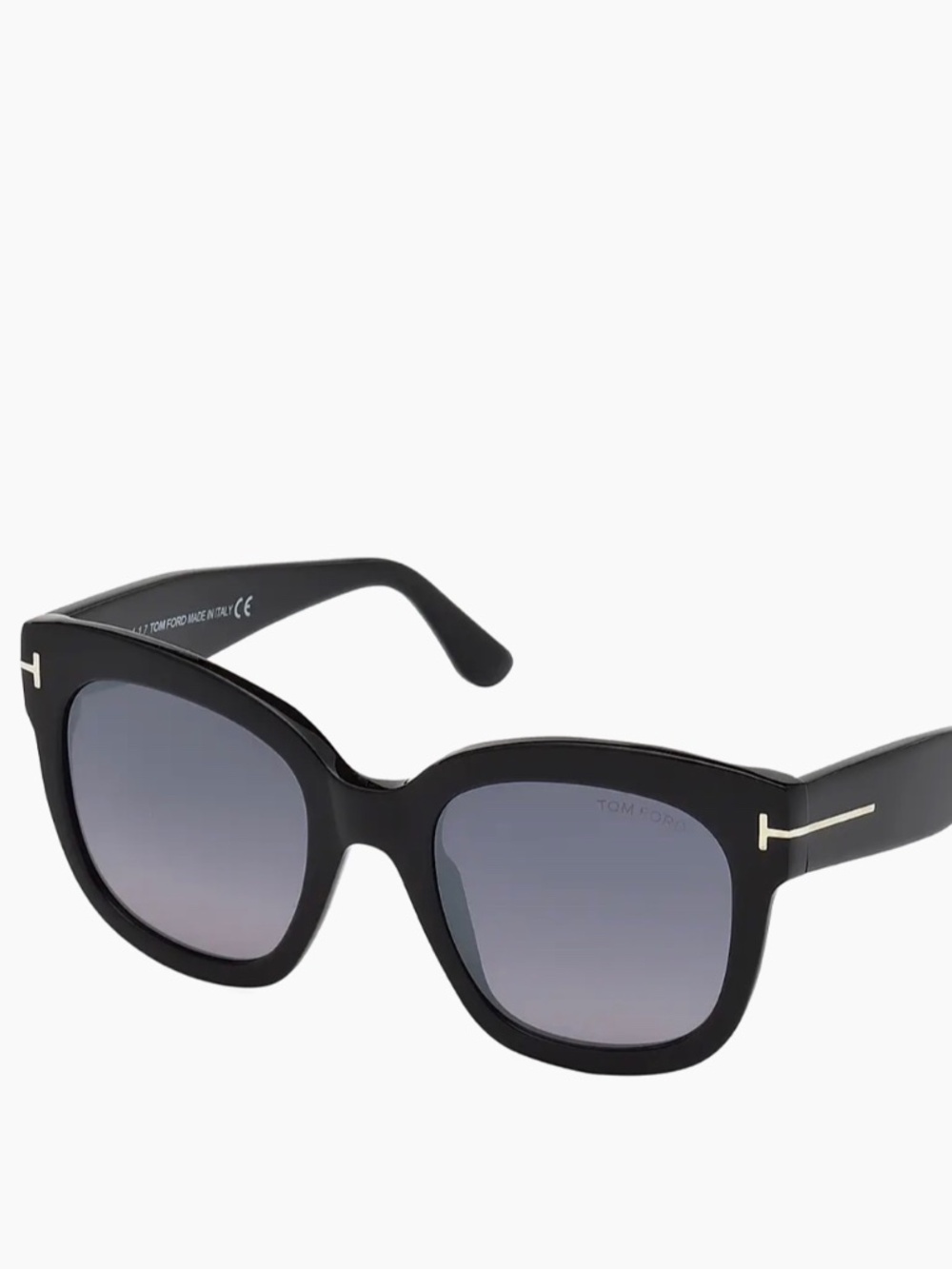 TOM FORD Beatrix 52MM Polarized Lens Square Sunglasses